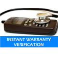 Instant Mobile Warranty Verification