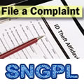 SNGPL Consumer Complaint