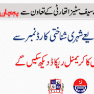 Search Criminal Records Using CNIC – Lahore Police